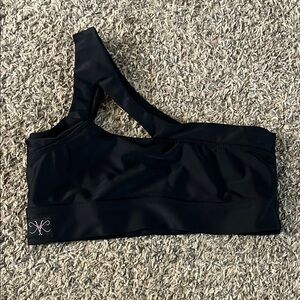 Kandi Kouture Black Asymmetrical Top